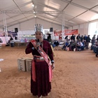 Miss Navajo Nation Speaking at Elders Day
